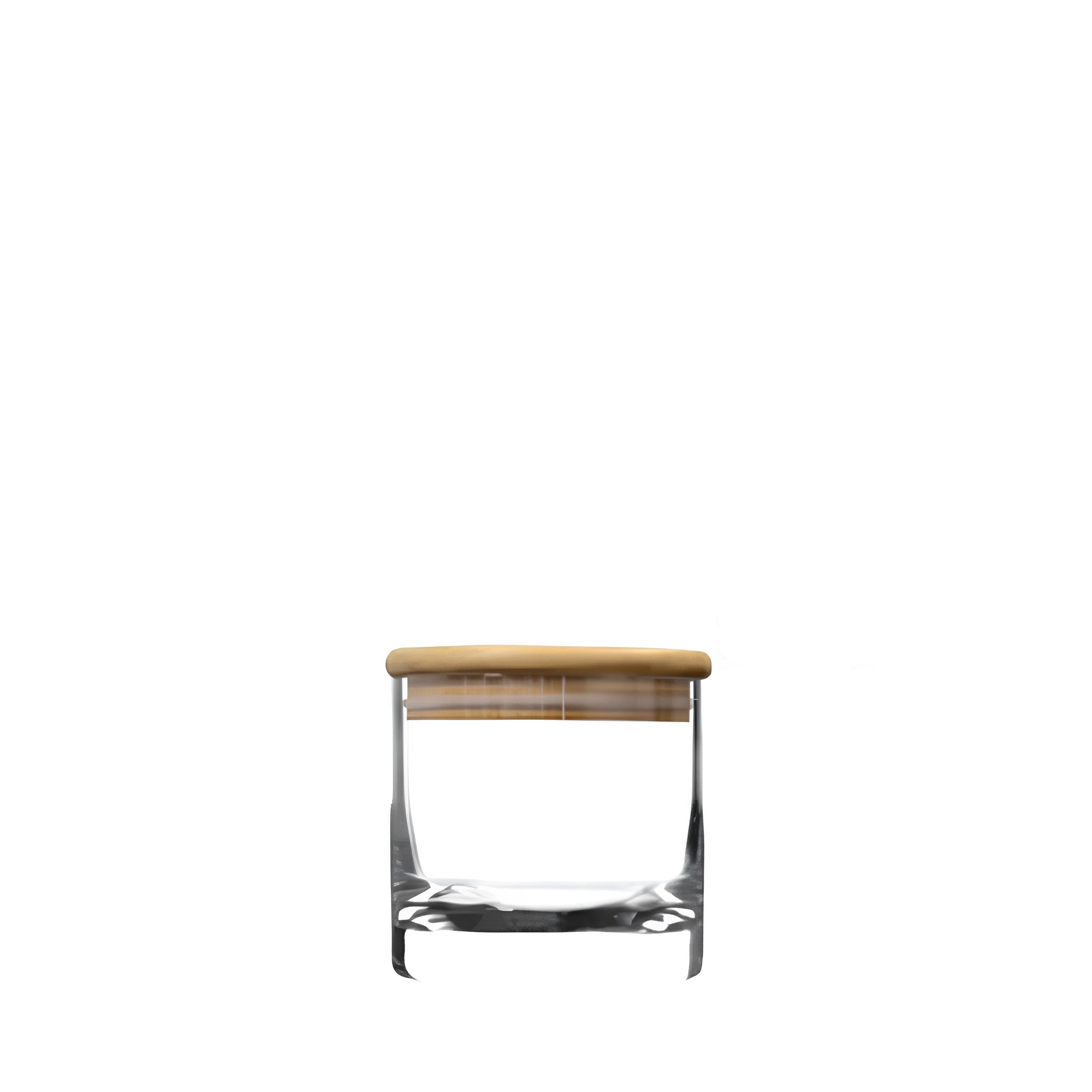 Cayman Mini 6" Bartop Canister w/ Bamboo Top